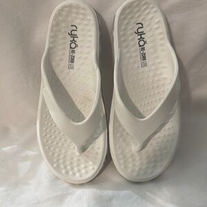 Ryka Women's White Sandals
